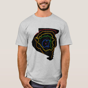 T-shirt de système de ceinture de Pittsburgh