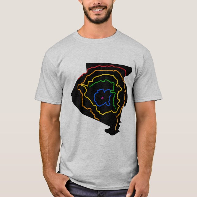 T-shirt de système de ceinture de Pittsburgh (Devant)