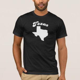T-shirt de T-SHIRT de DEVISE d'ÉTAT du TEXAS
