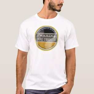 T-shirt de tabac de tuyau de tabagisme