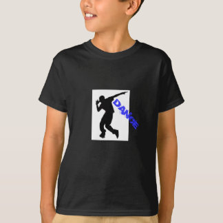 T-shirt de Tagless Comfortsoft de danse d'enfants