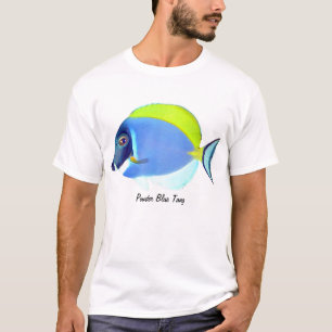 T-shirt de Tang de bleu de poudre