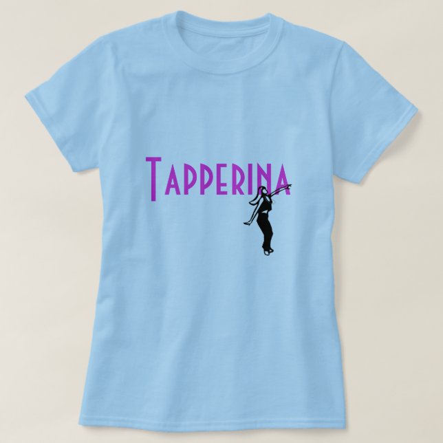 T-shirt de Tapperina (roses indien) (Design devant)