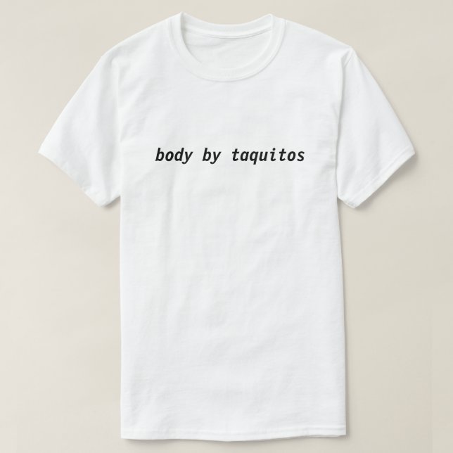 T-shirt de taquitos (Design devant)
