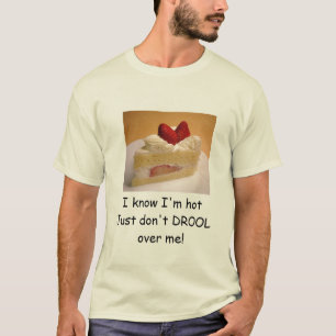 T-shirt de tarte sablée de fraise