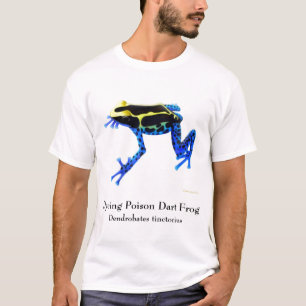 T-shirt de teinture de grenouille de dard de