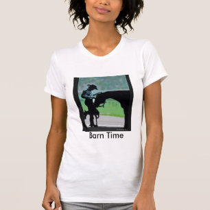 T-shirt de Temps de grange