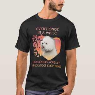 T-shirt De Temps En Temps, Une Élevure De Bichon Entre Dan