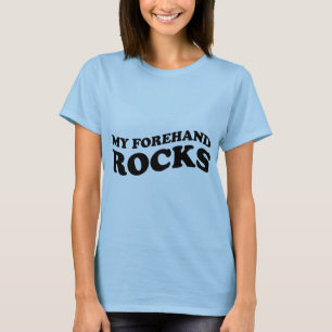 T-shirt de tennis drôle pour femmes : Mon coup dro