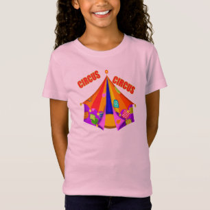 T-shirt de tente de cirque d'enfants