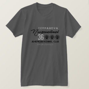 T-shirt de Terranova Terre-Neuve