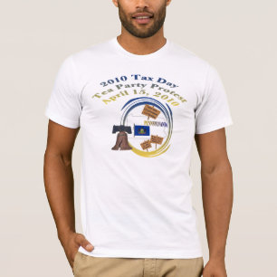 T-shirt de thé de la Pennsylvanie Liberty Bell