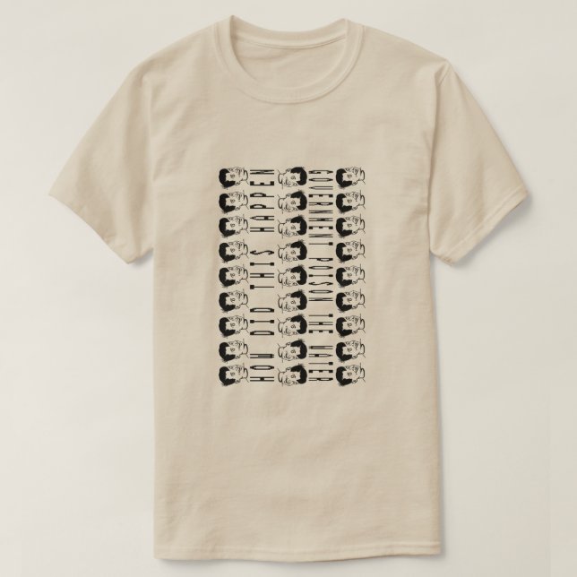 T-shirt de thewater d'ébullition (Design devant)