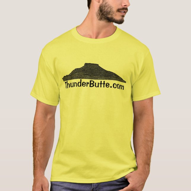 T-shirt de ThunderButte.com (Devant)