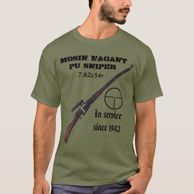 T-shirt de tireur isolé de 2ème guerre mondiale (Devant)