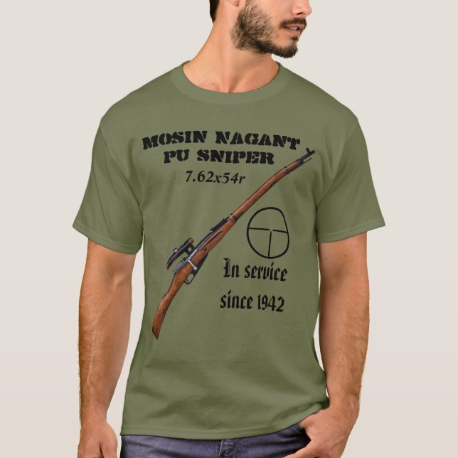 T-shirt de tireur isolé de 2ème guerre mondiale (Devant)