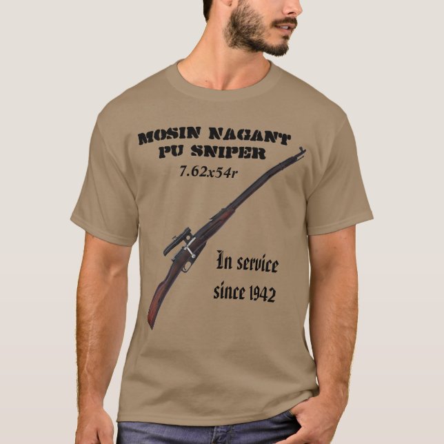 T-shirt de tireur isolé de 2ème guerre mondiale (Devant)