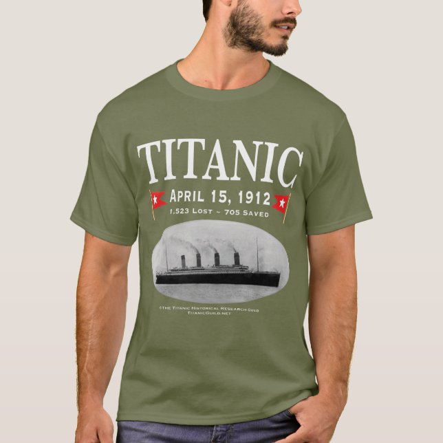T-shirt de Titanic Ghost Ship (Devant)