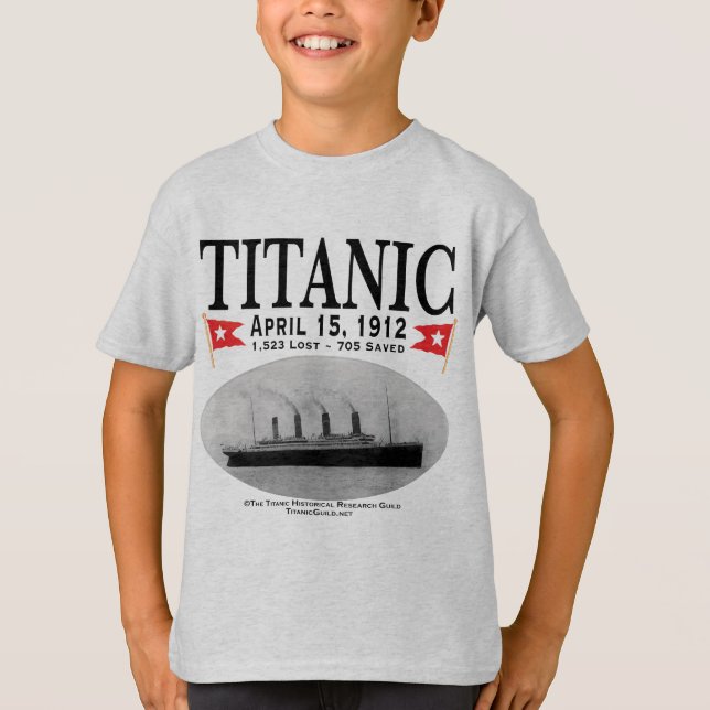 T-shirt de Titanic Ghost Ship (Devant)