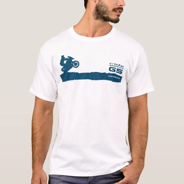 T-shirt de tour-aventure-GS (Devant)