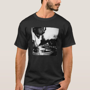 T-shirt de Tourne-disque du DJ de bébé