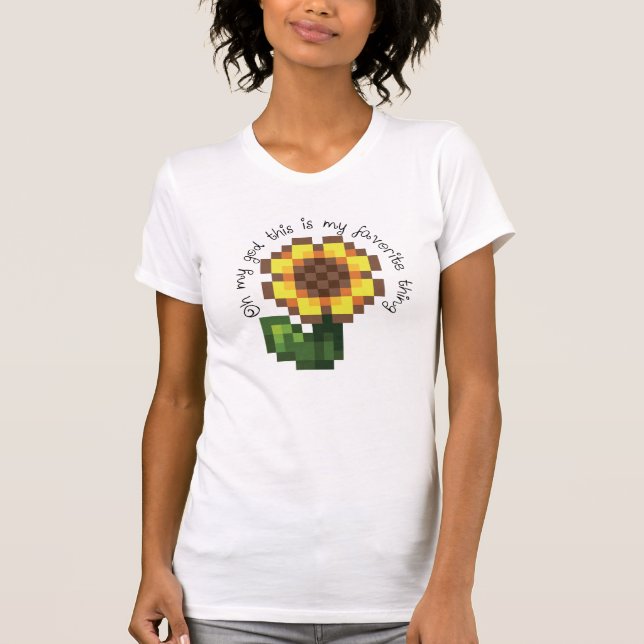 T-shirt de tournesol de Haley - Stardew Valley ins (Devant)