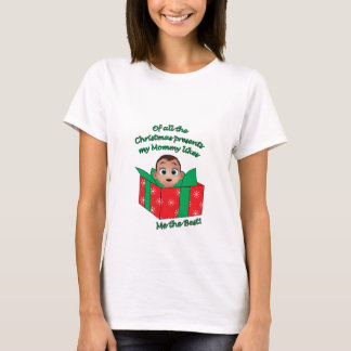 T-shirt De tous les cadeaux, ma maman m'aime le mieux