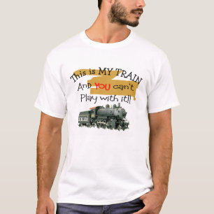 T-shirt de train, hommes