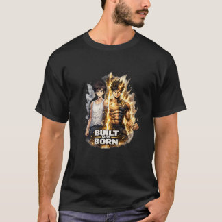 T-Shirt de transformation de gym d'anime 'Construi