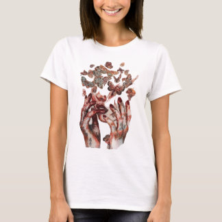 T-shirt de transformation papillon