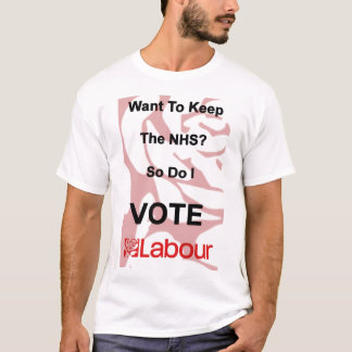 T-shirt de travail de NHS