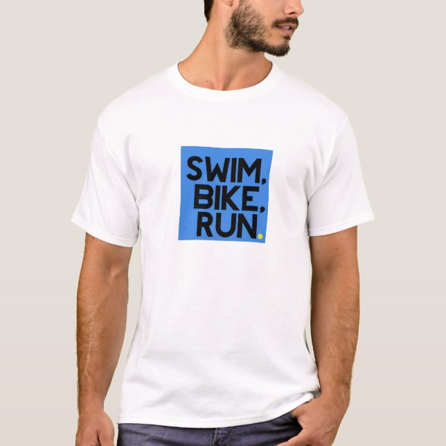 T-shirt de triathlon (Devant)