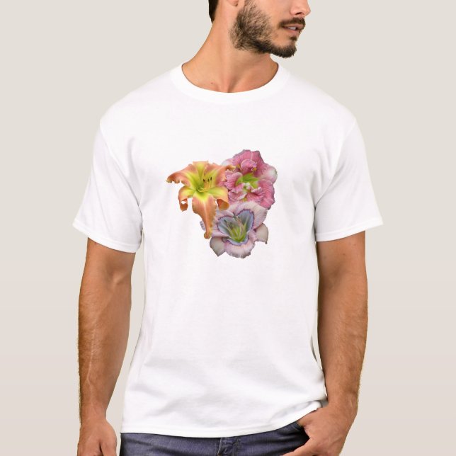 T-shirt de trio de Daylily (Devant)