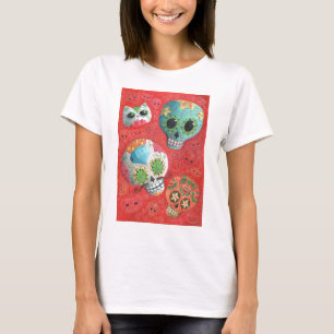 T-shirt De trois jours des crânes morts