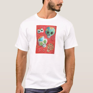 T-shirt De trois jours des crânes morts