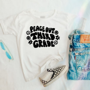 T-shirt de troisième année pour la paix des enfant