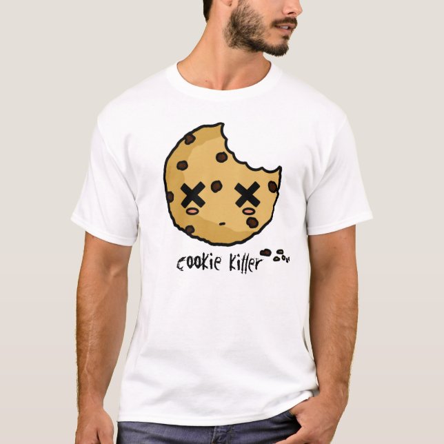 T-shirt de tueur de biscuit (Devant)