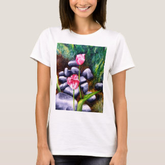T-shirt de tulipes