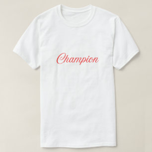 T-Shirt de typographie motivationnelle pour l'état