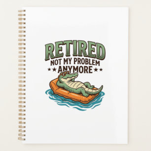 T-shirt de vacances d'alligator retiré pas mon pro