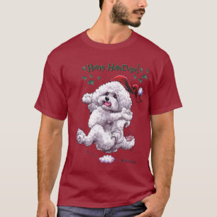 T-shirt de vacances de Bichon Frise