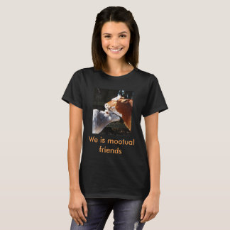 T-shirt de vache à amis de Mootual