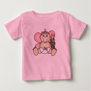 T-shirt de Valentine de cupidon de bébé