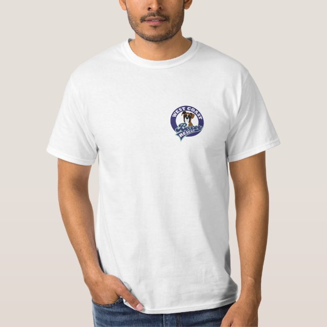 T-shirt de valeur de délivrance de boxeur de côte (Devant)