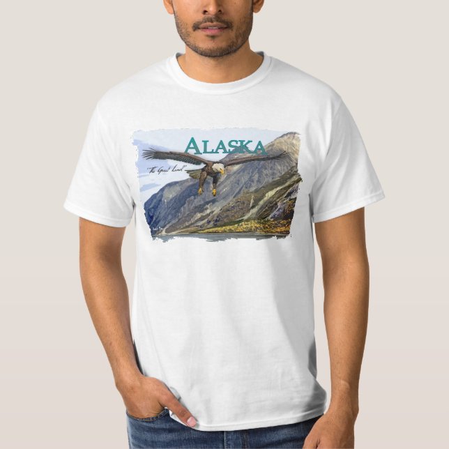 T-shirt de valeur de l'Alaska (Devant)