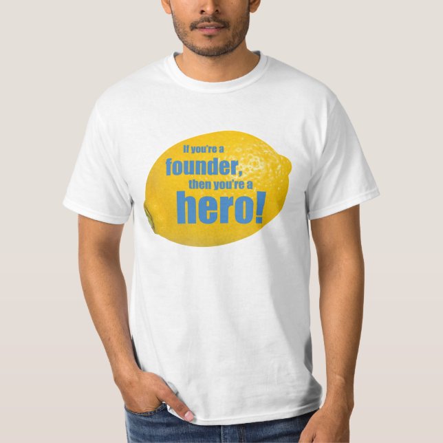 T-shirt de valeur de LemonadeHeroes.tv (Devant)