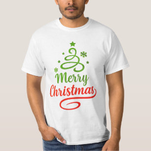 T-shirt de valeur de Noël pour hommes Freefit 🎄