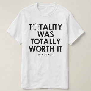 T-shirt de valeur d'éclipse solaire totale 2024