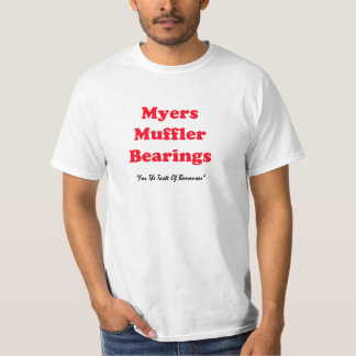 T-shirt de valeur d'incidence de silencieux de