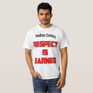 T-shirt de valeur gagnée